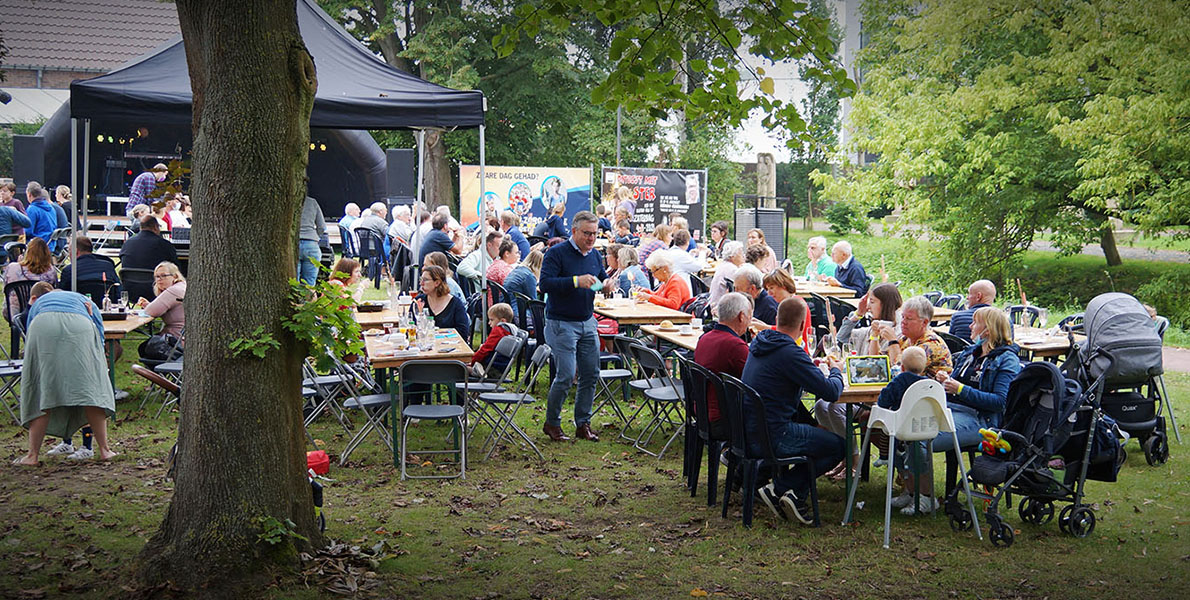 Gezellige sfeer in Dorpshuis Vrededaal